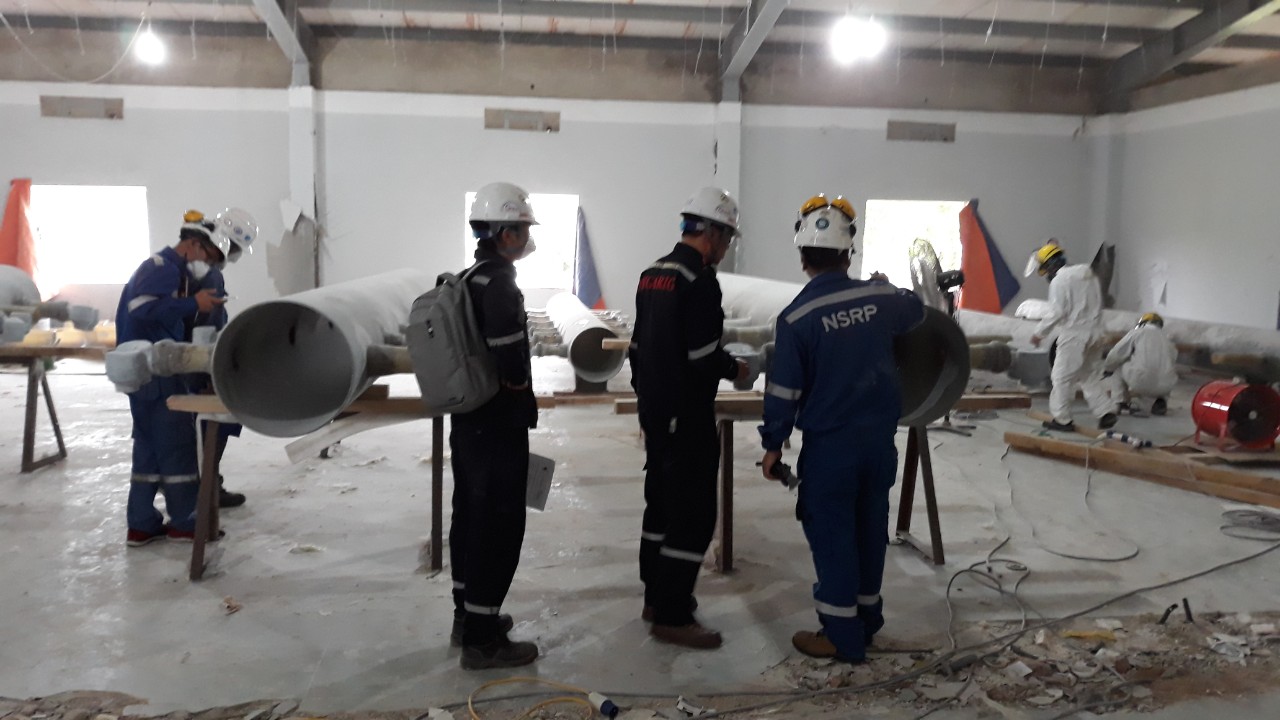 Repair and replace GRP pipe systems