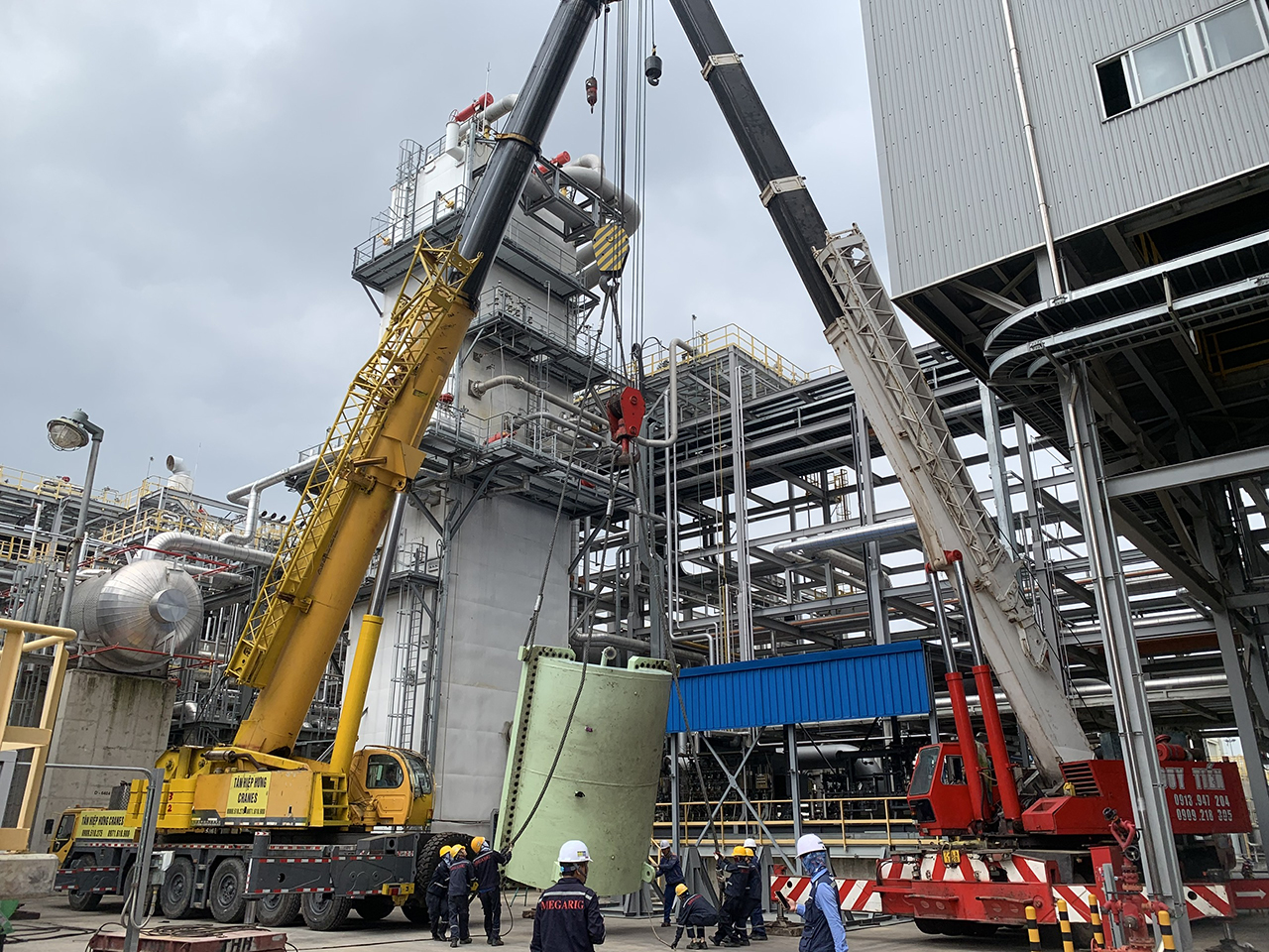 Overhaul, maintenance of compressors C-6301 & C-6501