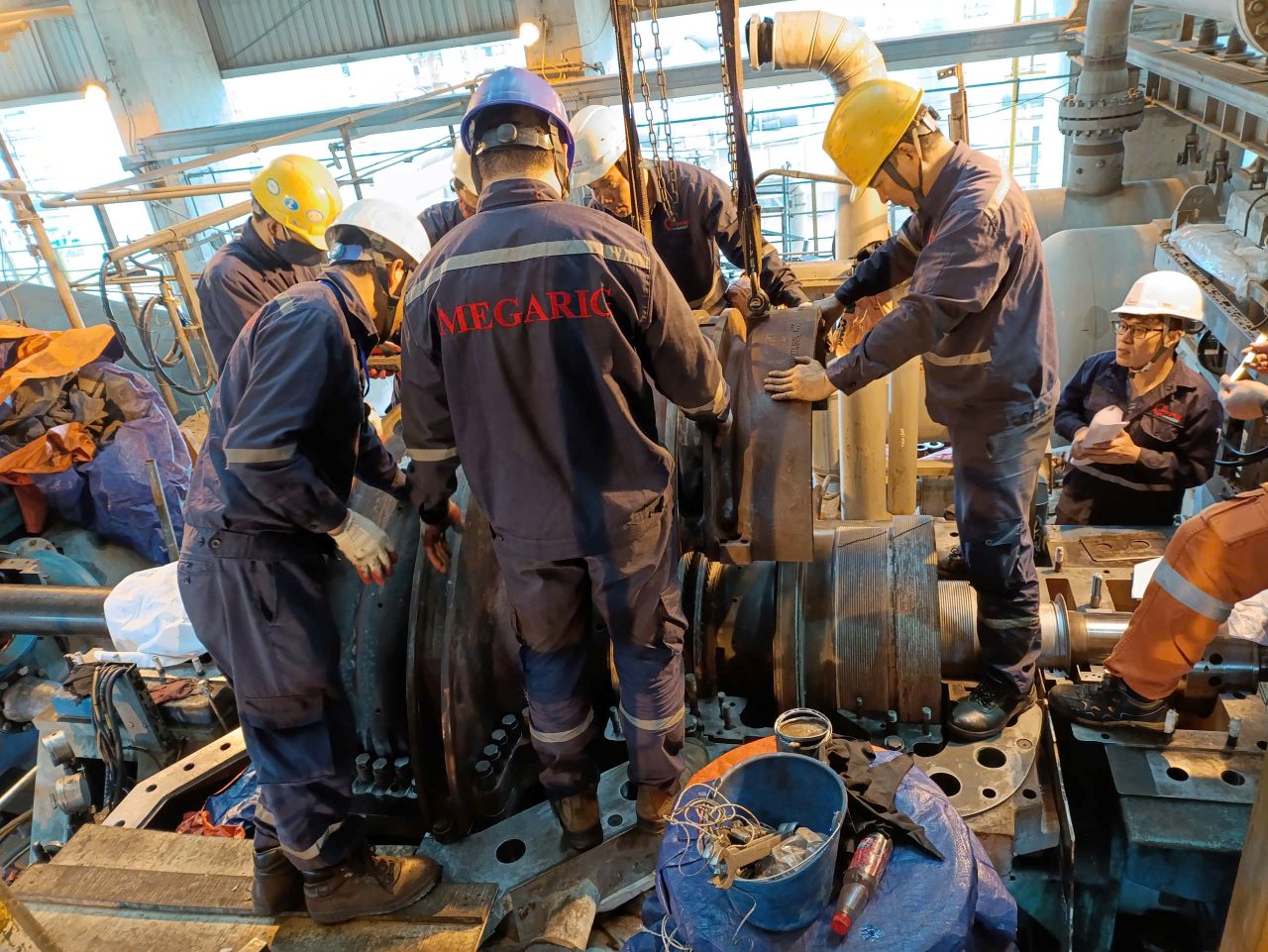 Sửa chữa, bảo dưỡng Tuabin hơi - Thiết bị phụ